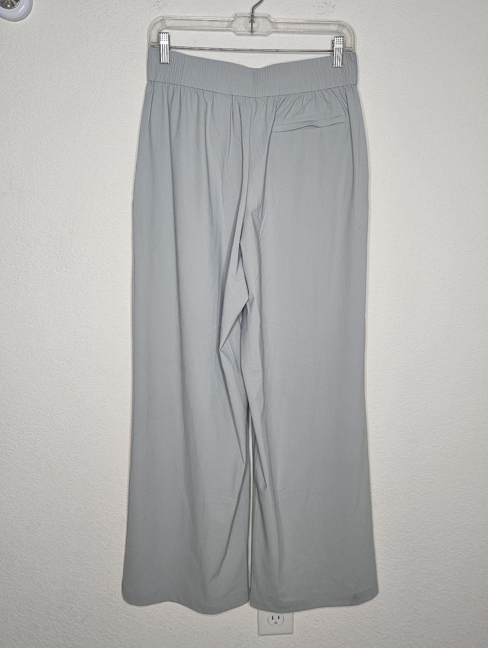NWT Athleta Pinnacle Trouser High Rise Wide Leg Sage Green Stretchy Careerwear - Picture 11 of 14